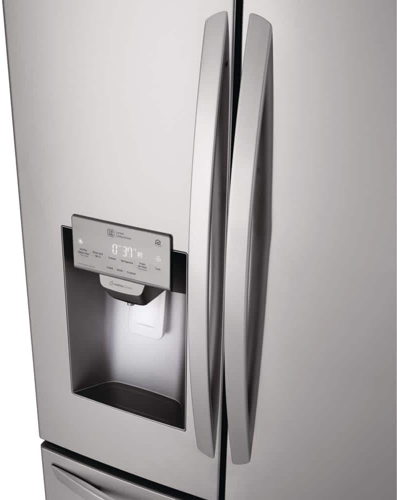 LG 28 Cu.Ft. 4-Door French Door Fridge – Stainless Steel