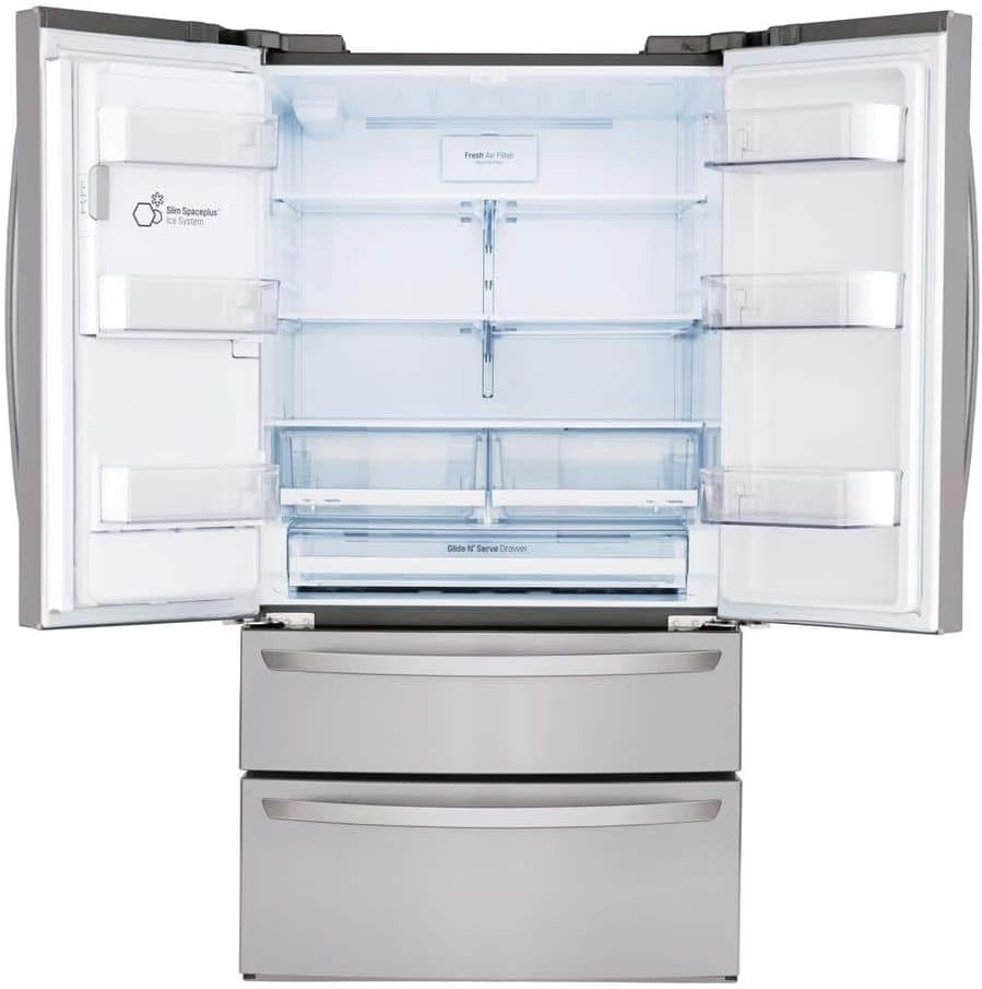 LG 28 Cu.Ft. 4-Door French Door Fridge – Stainless Steel
