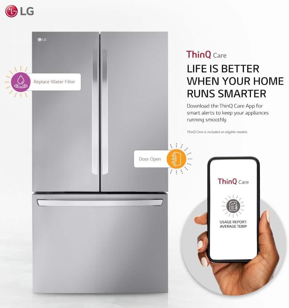 LG 27 Cu.Ft. French Door Fridge