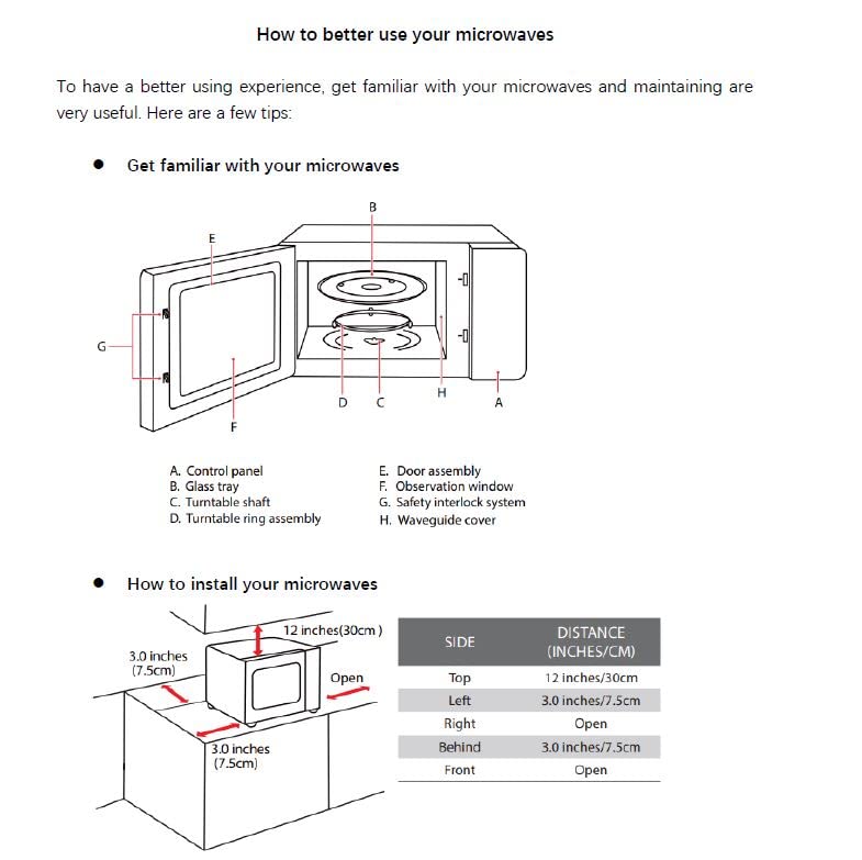Toshiba 0.9 Cu.ft Microwave
