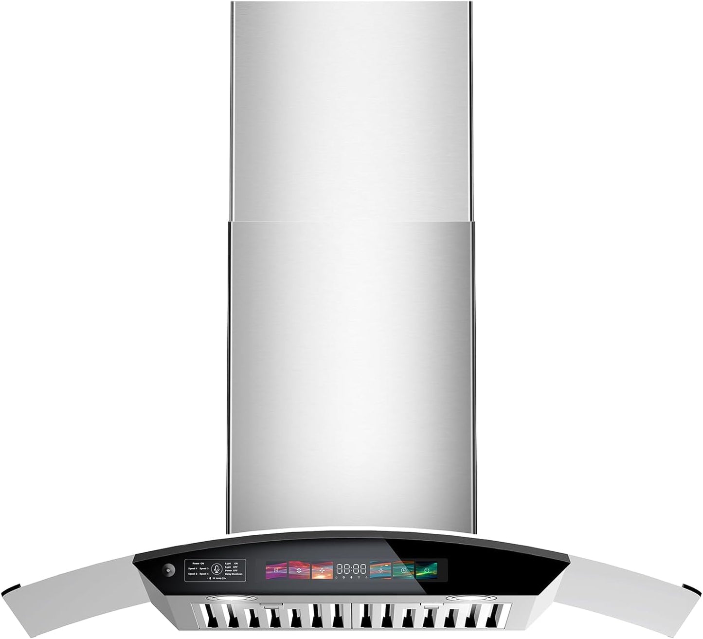 30" Wall Mount Kitchen Hood – Stainless Steel