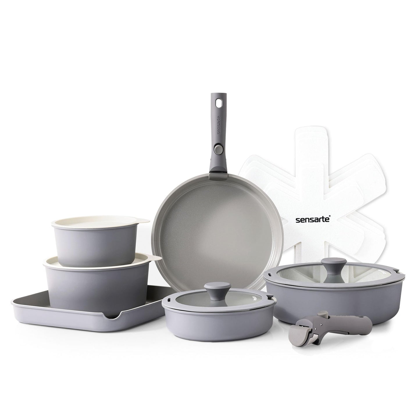 SENSARTE 17-Pc Cookware Set