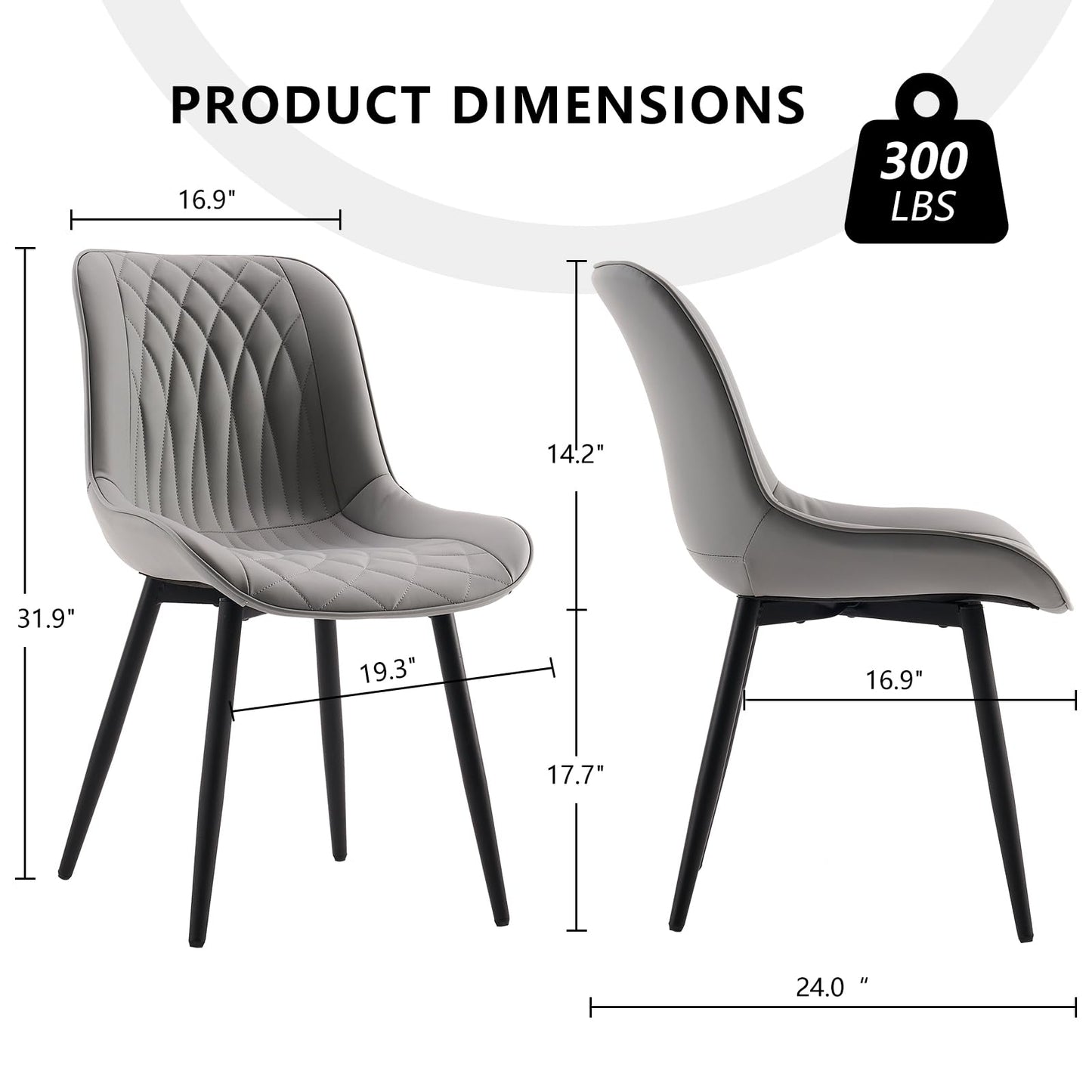 2 Mid-Century Dining Chairs