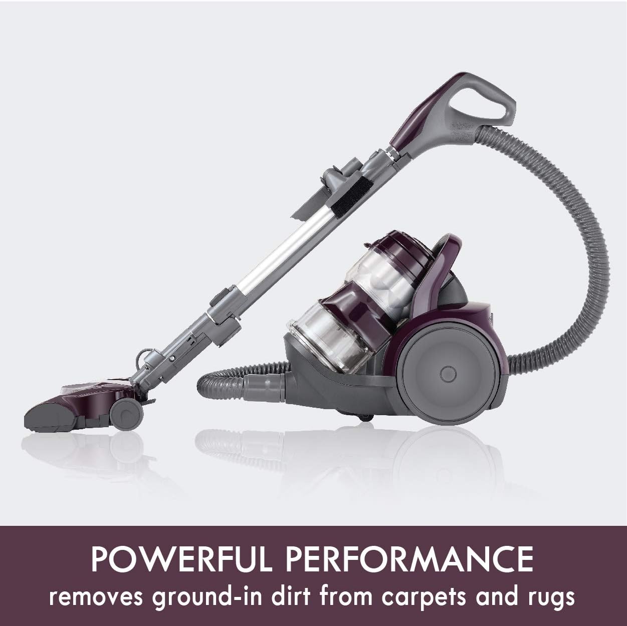 Kenmore Bagless Canister Vacuum – Eggplant