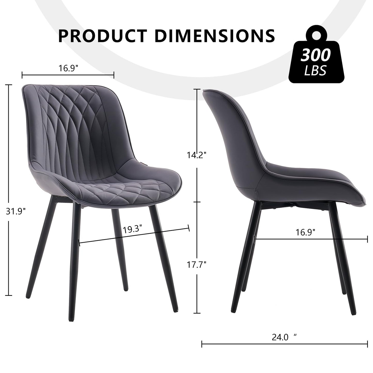 2 Mid-Century Dining Chairs