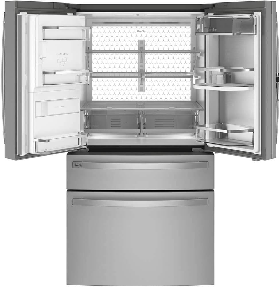 GE 36" French Door Fridge – Stainless Steel