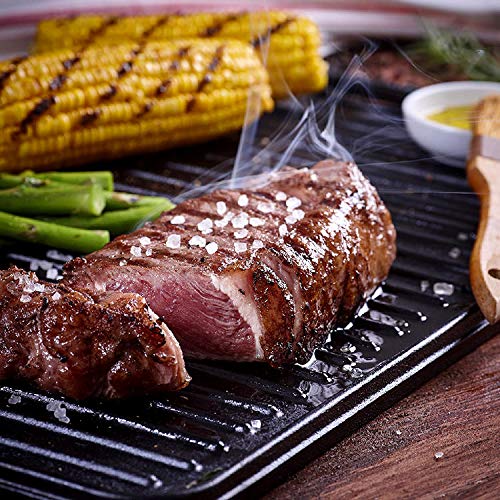 Victoria 13" Rectangular Cast Iron Griddle