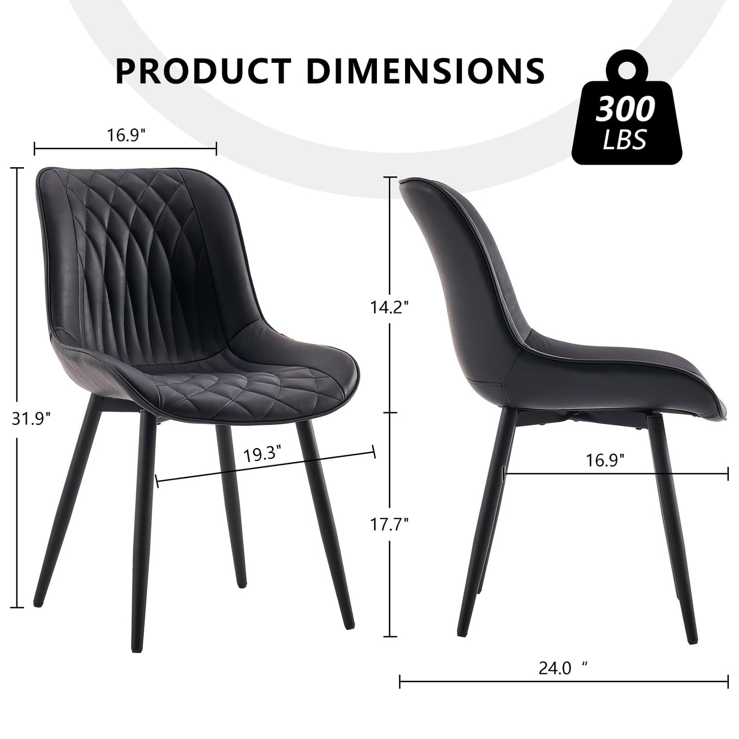 2 Mid-Century Dining Chairs