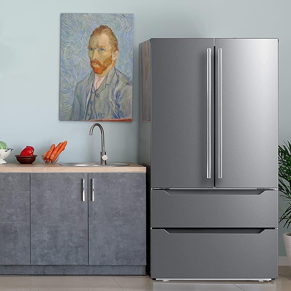 SMETA 36" French Door Fridge