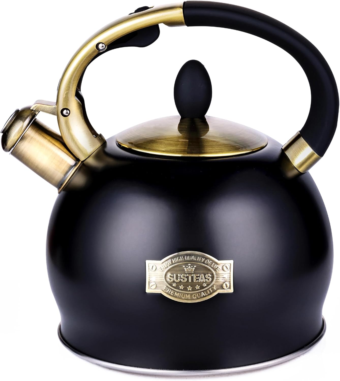 SUSTEAS 2.6QT Tea Kettle – Black