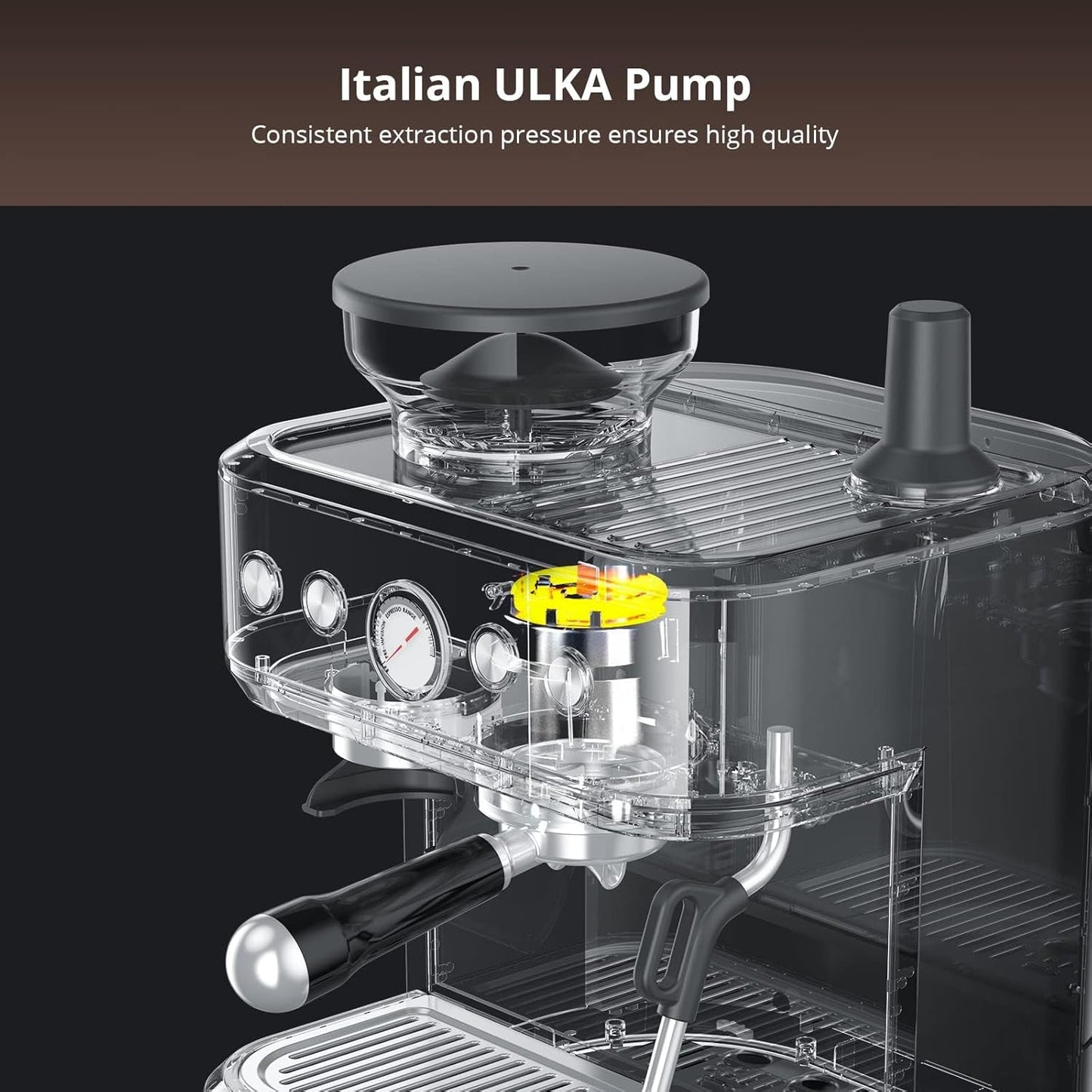 20-Bar Semi-Automatic Espresso Machine