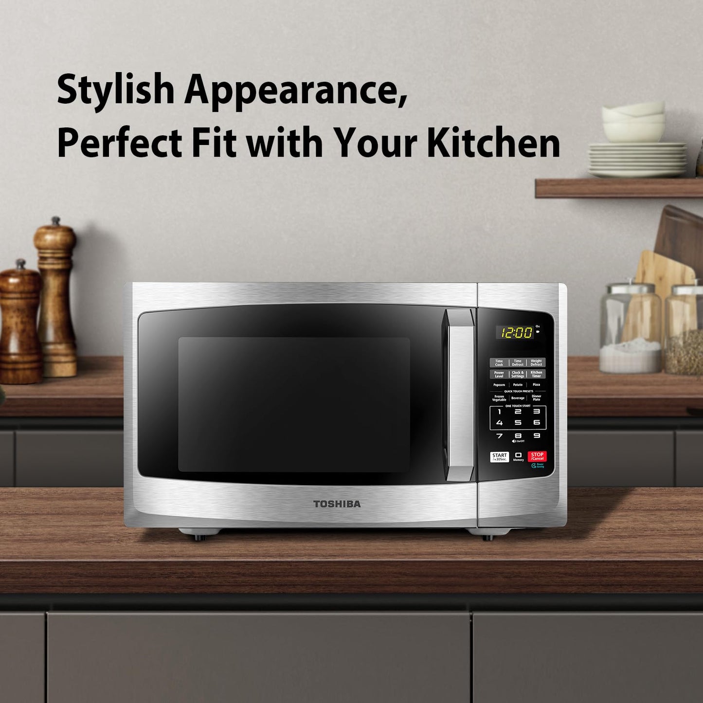 Toshiba 0.9 Cu.ft Microwave