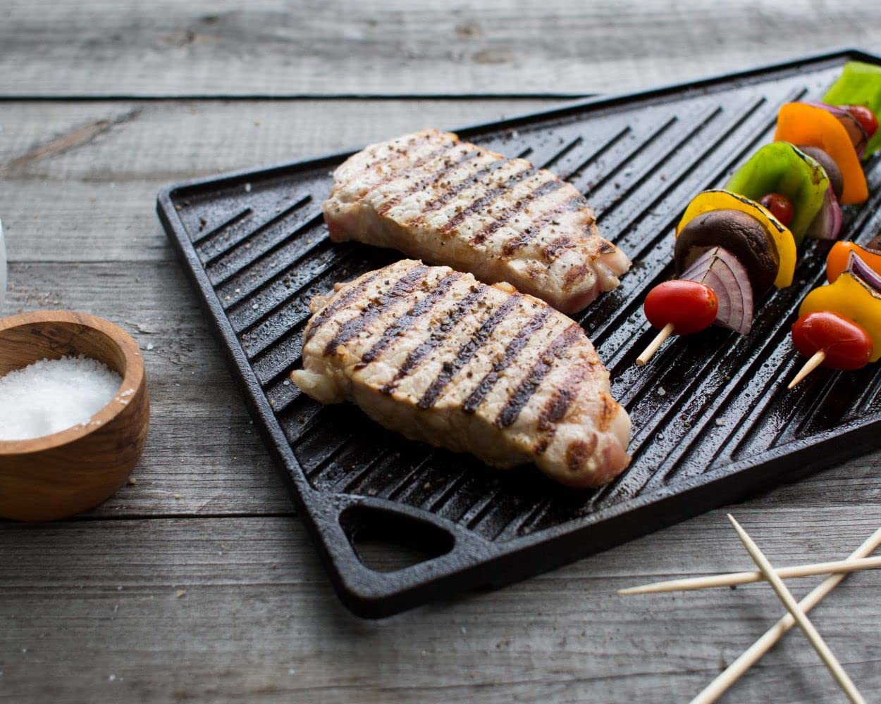 Lodge 16.75" Reversible Cast Iron Griddle