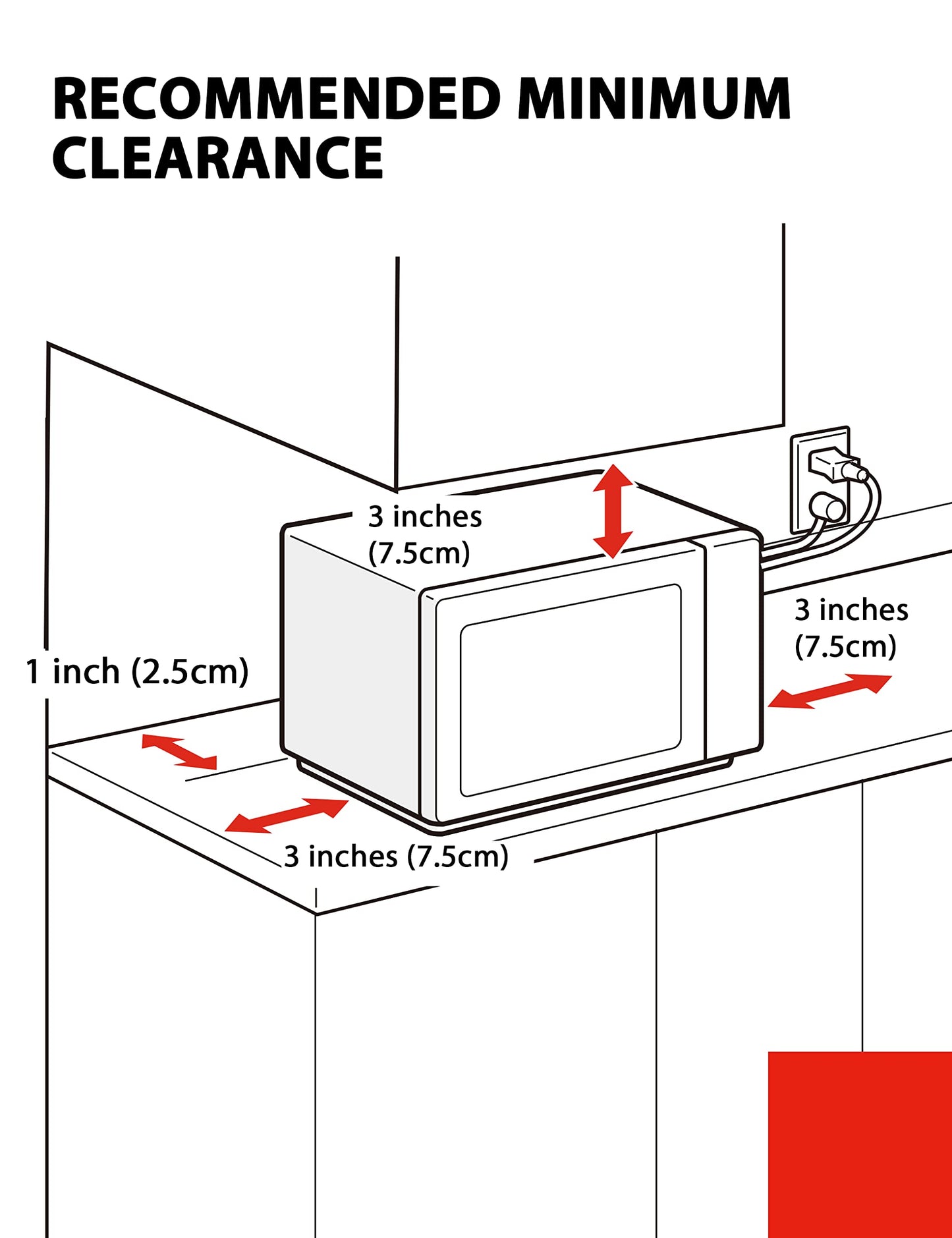Toshiba 0.9 Cu.ft Microwave