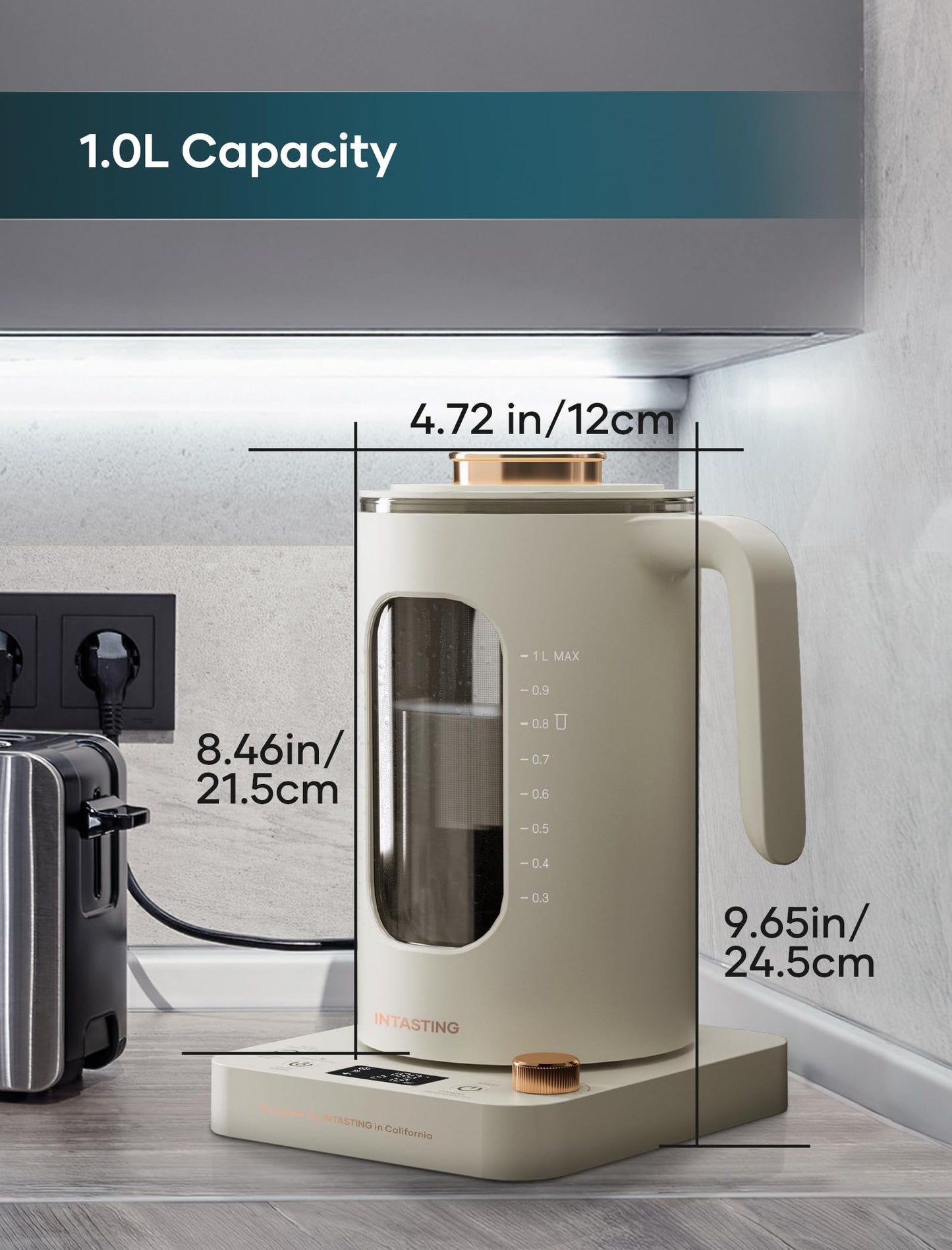 1L Tea Kettle – INTASTING