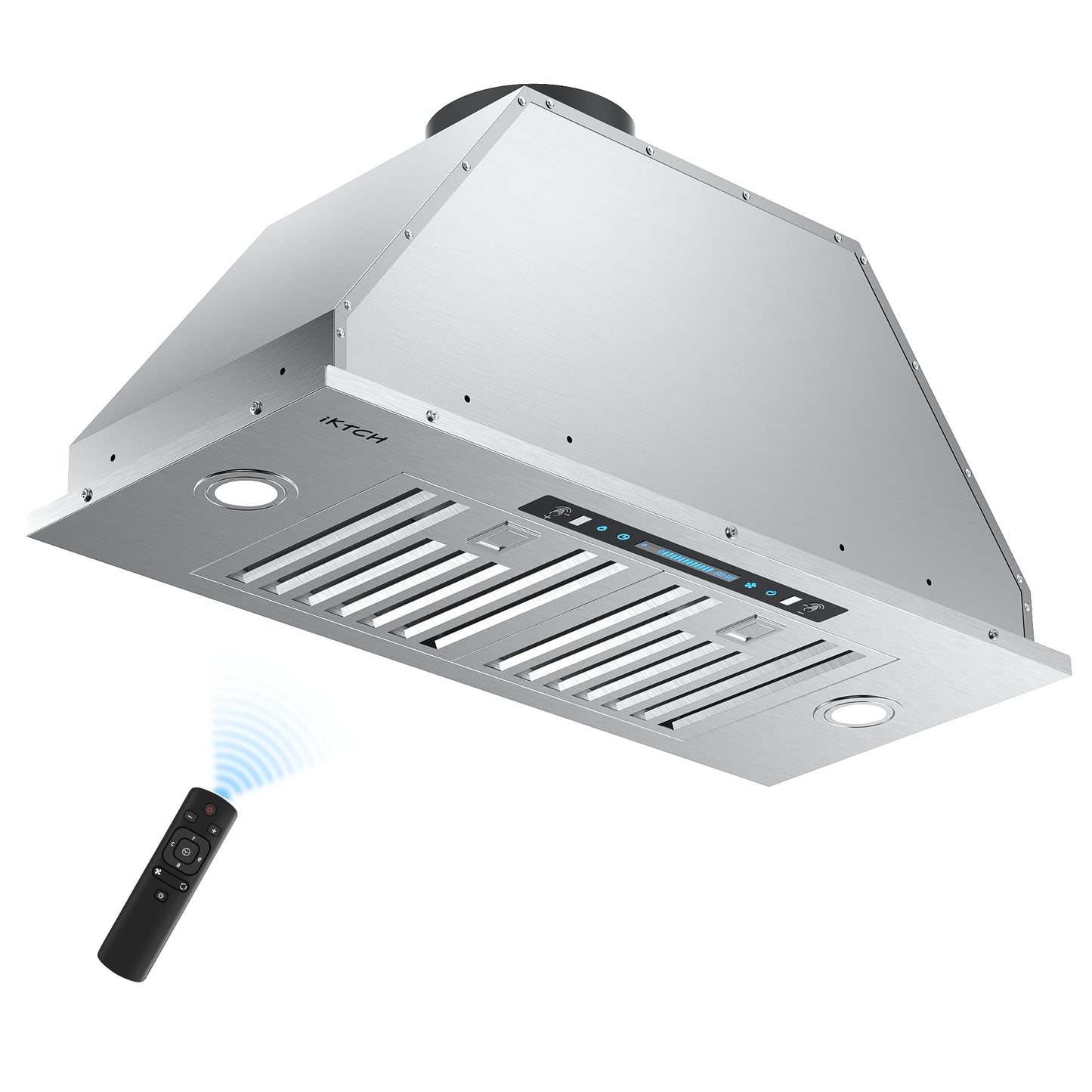 IKTCH 36" Kitchen Range Hood – Stainless Steel