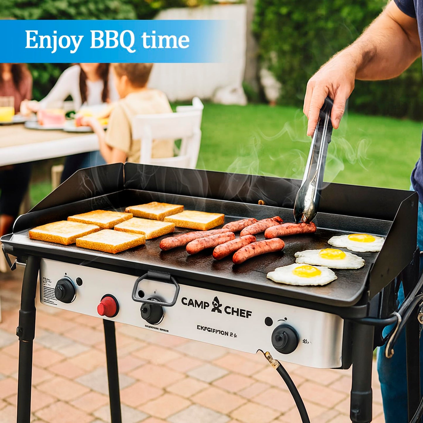Cast Iron Nanoceramic Grill Griddle