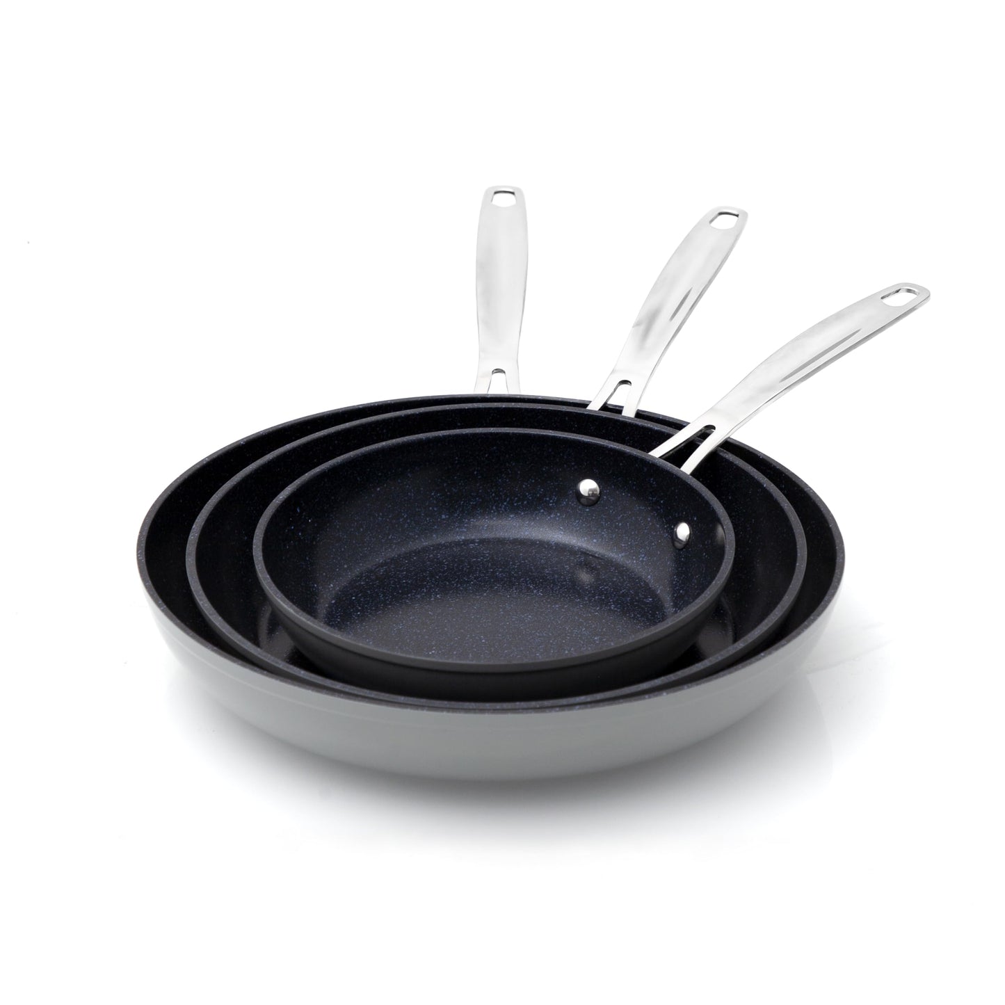 Nuwave 3-Pc Ceramic Fry Pan Set