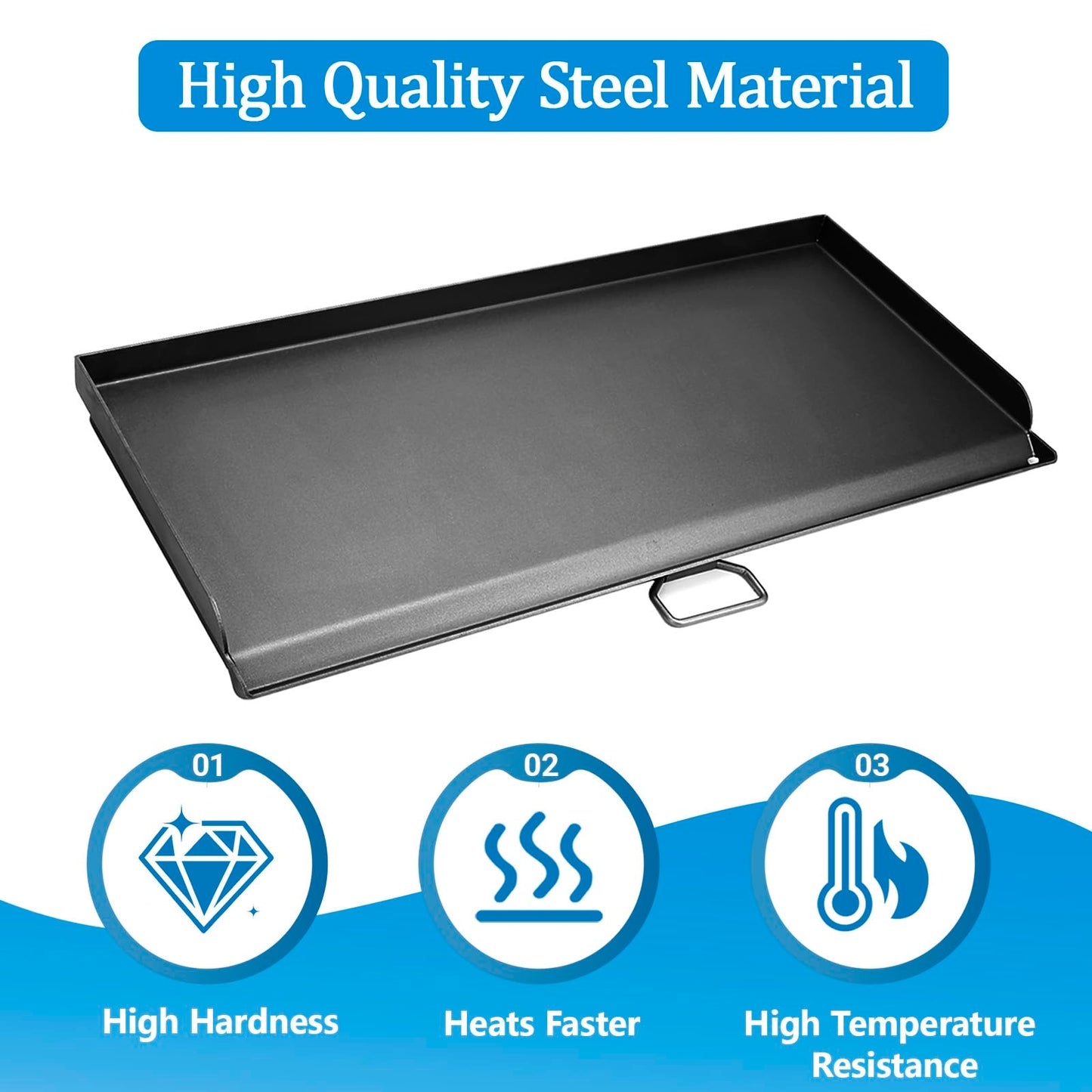Cast Iron Nanoceramic Grill Griddle