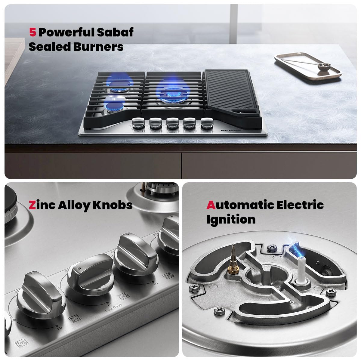 GASLAND 36" Gas Cooktop