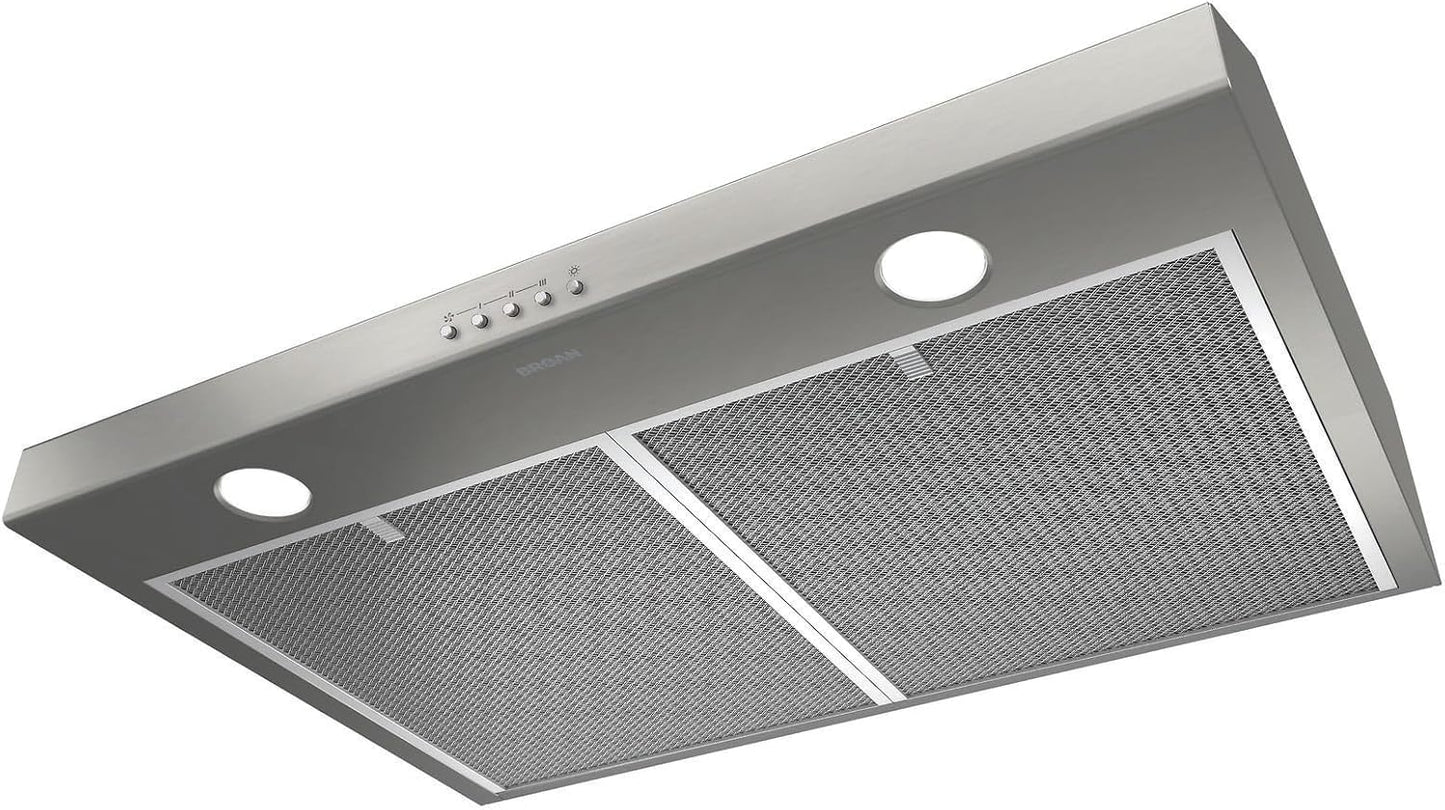 Broan-NuTone 30" Range Hood – Stainless Steel