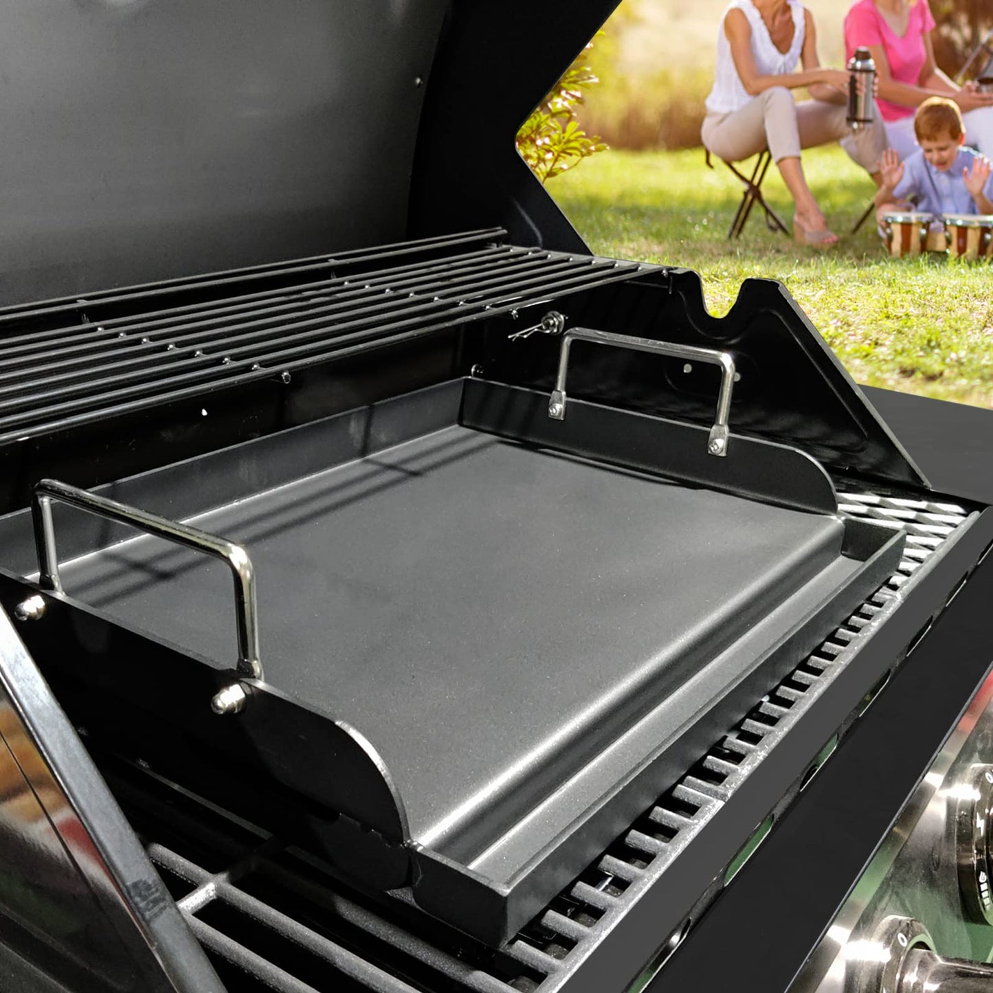 Cast Iron Nanoceramic Grill Griddle