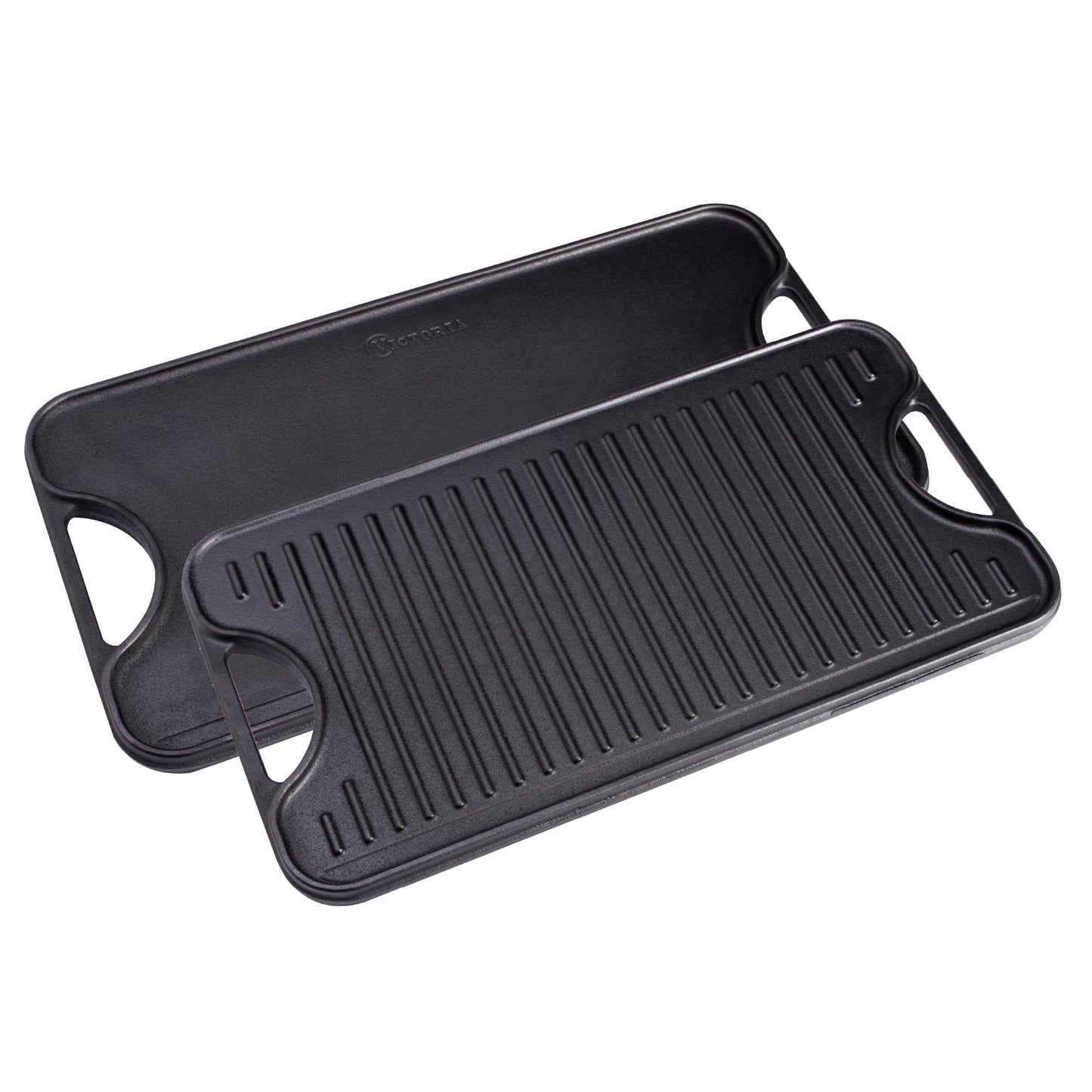 Victoria 13" Rectangular Cast Iron Griddle