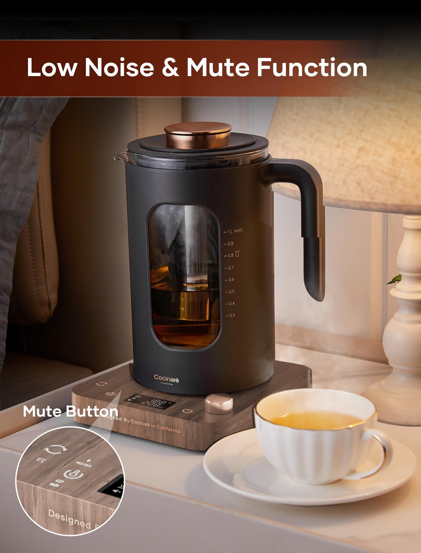 1L Tea Kettle – INTASTING