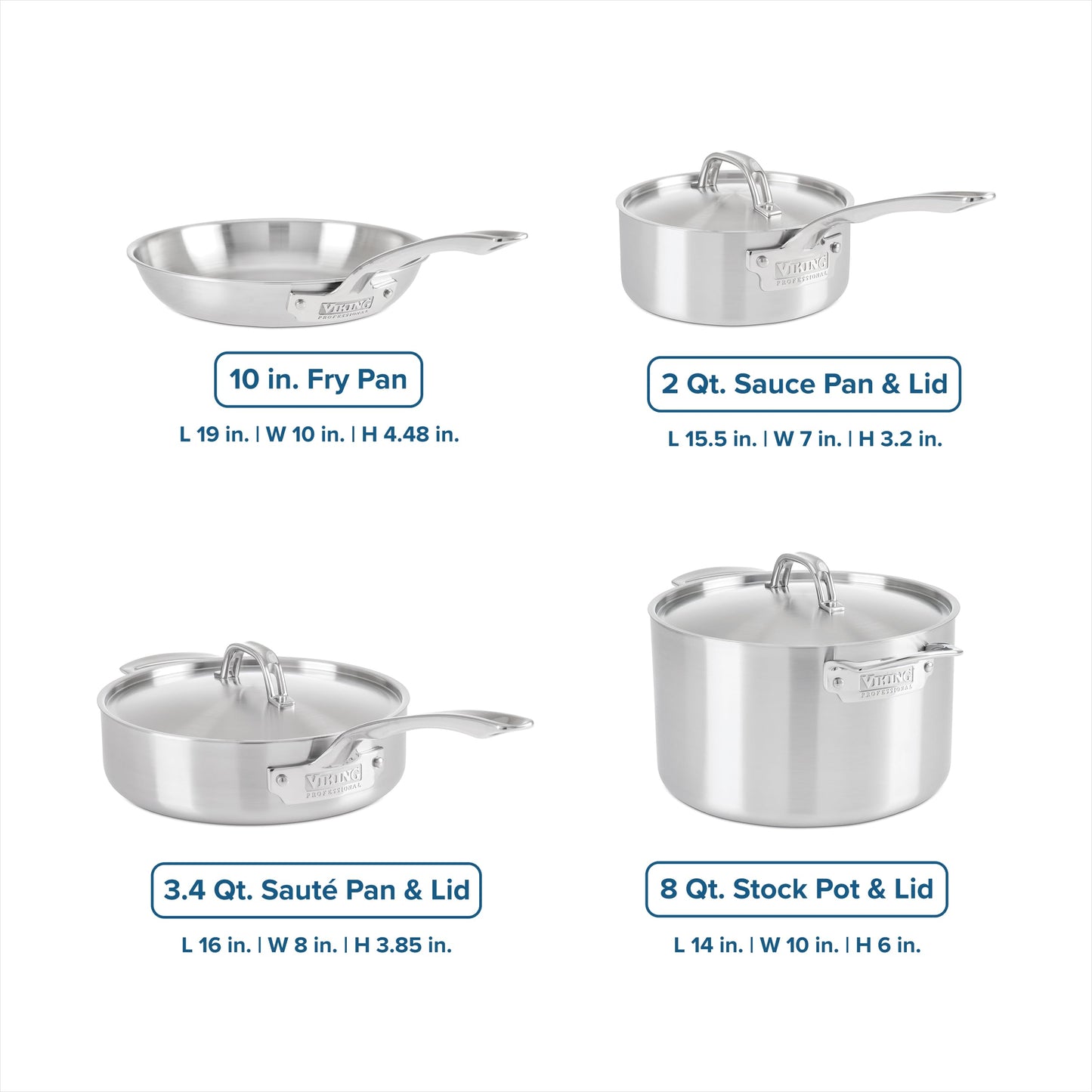 Viking 10-Pc Cookware Set