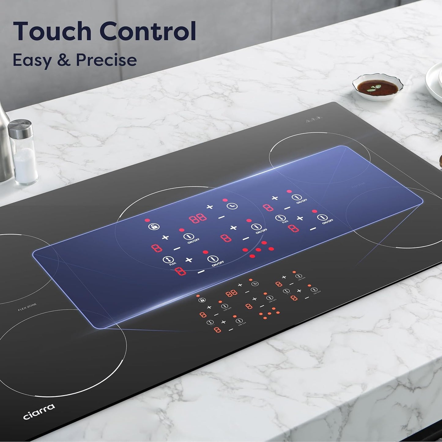 CIARRA 36" Induction Cooktop