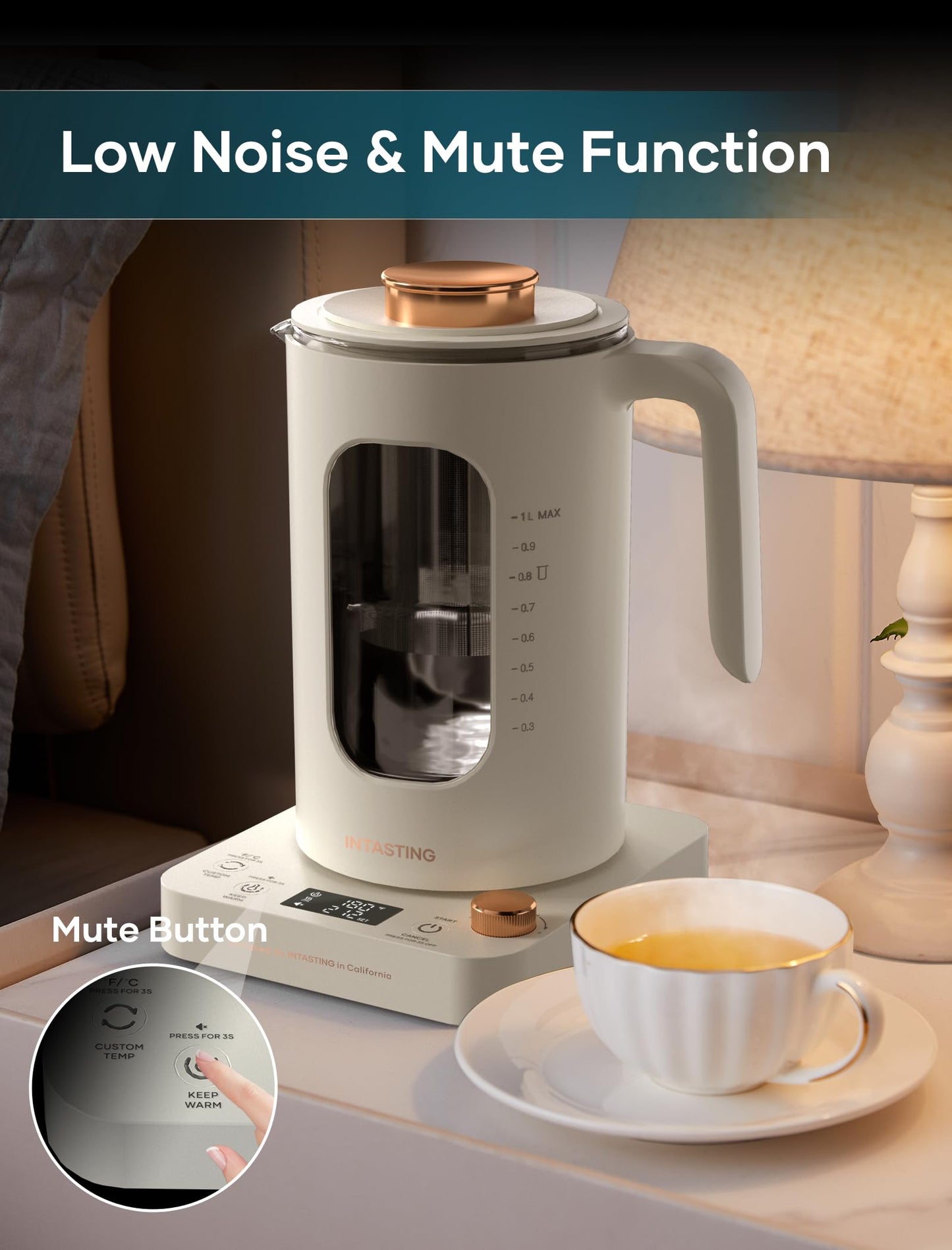 1L Tea Kettle – INTASTING
