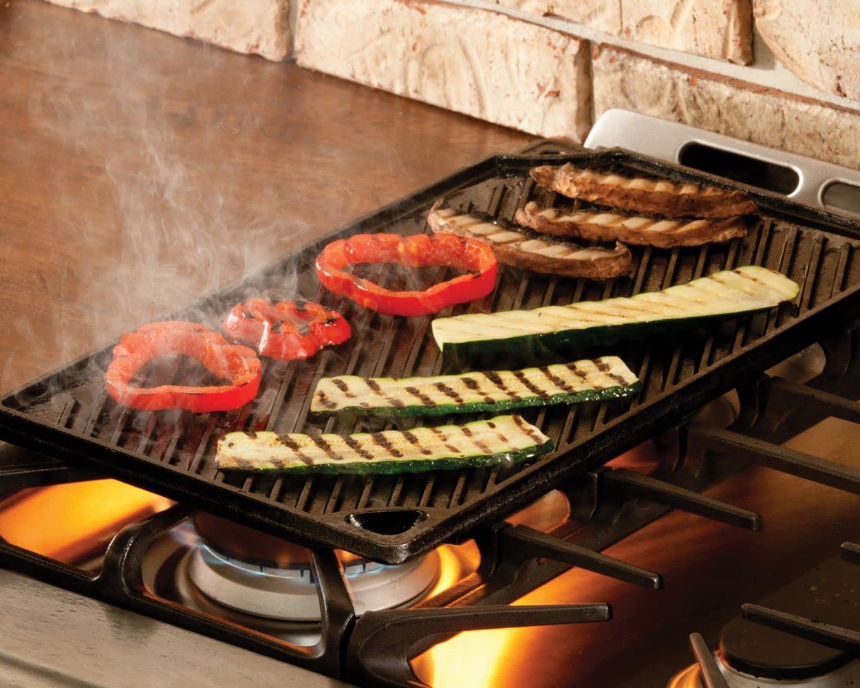 Lodge 16.75" Reversible Cast Iron Griddle