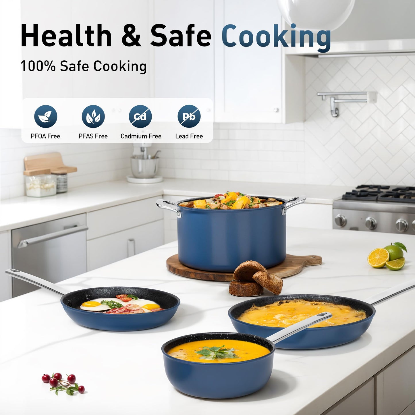 MAISON ARTS 2-Pc Fry Pan Set