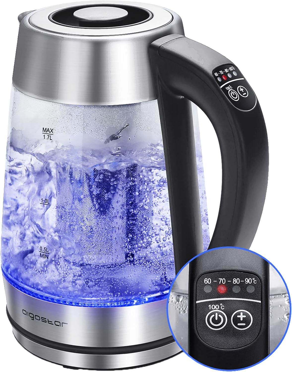 Aigostar 1.7L Electric Kettle