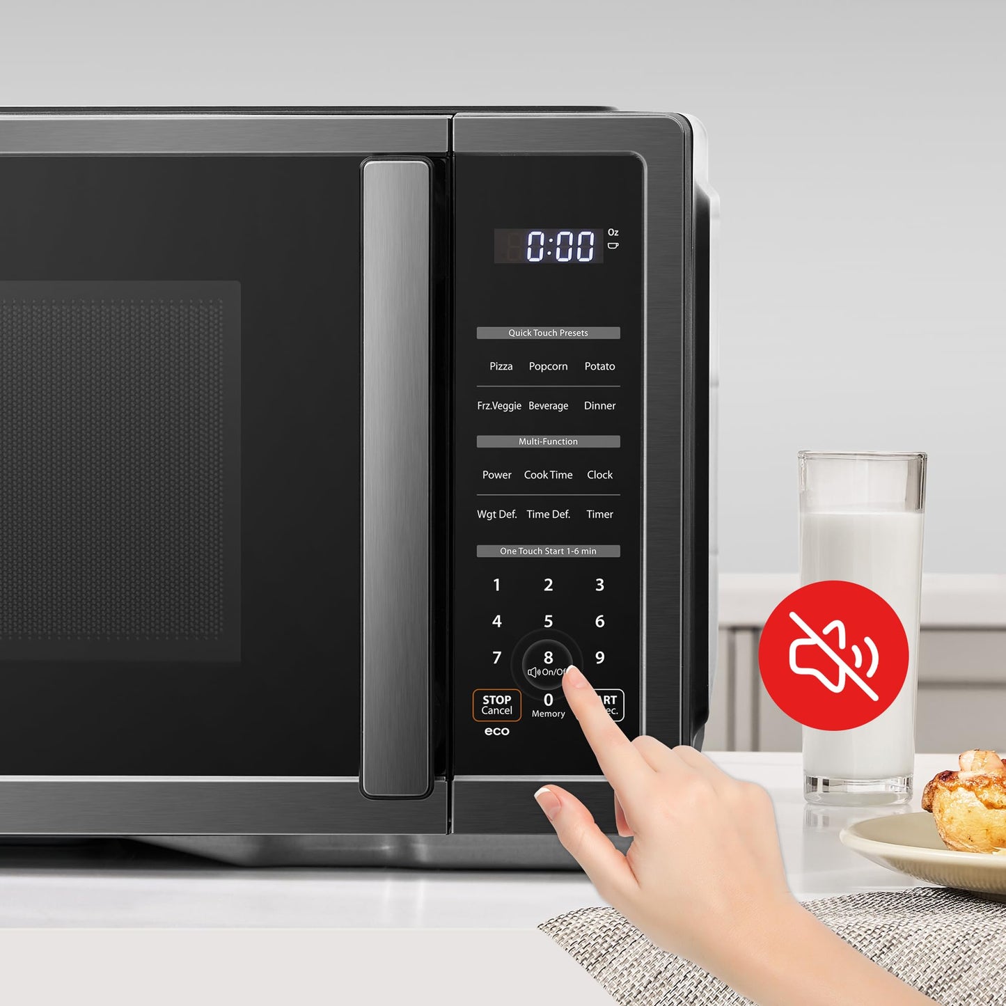 Toshiba 2.2 Cu.ft Microwave Oven