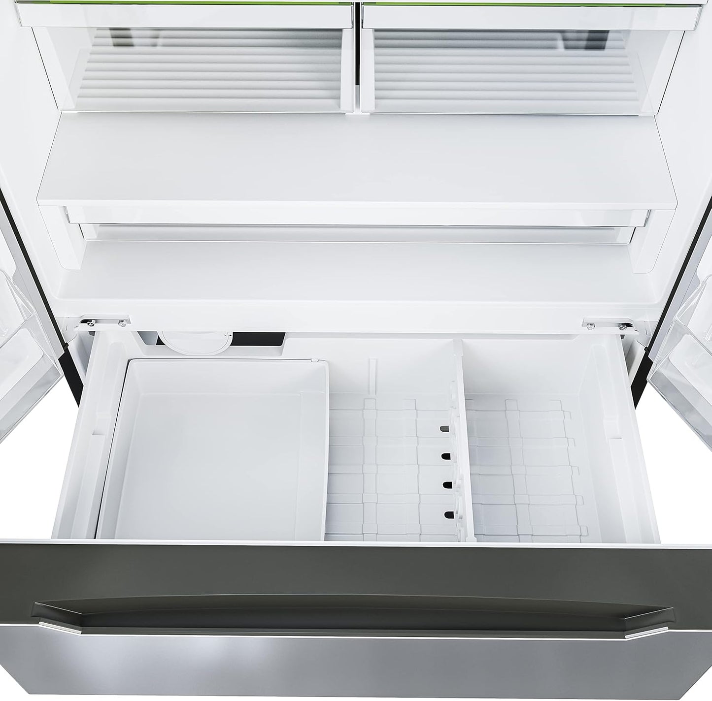 KoolMore 22.5 cu.ft Silver Fridge