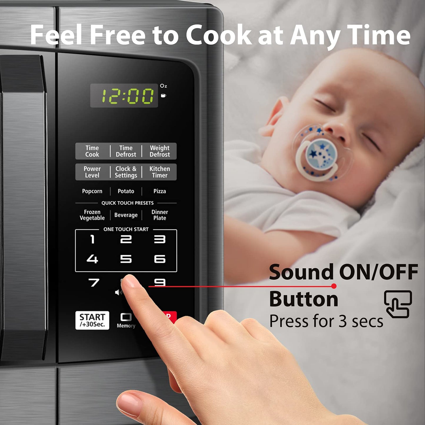 Toshiba 0.9 Cu.ft Microwave
