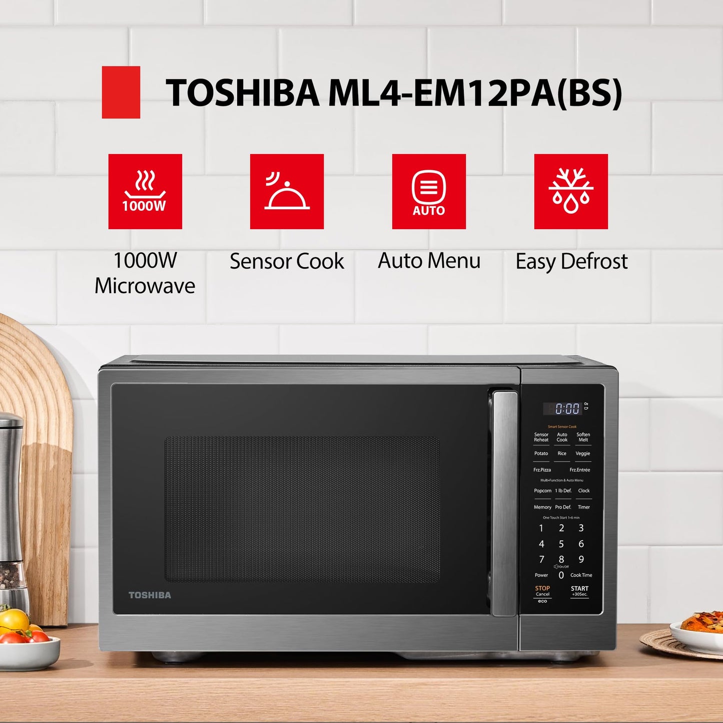 Toshiba 2.2 Cu.ft Microwave Oven