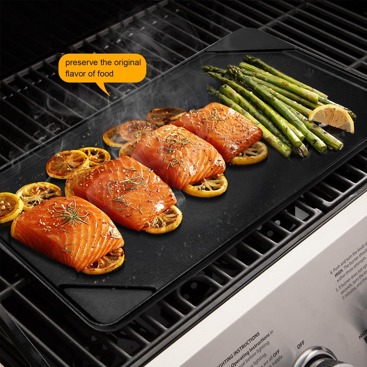 GGC 16.5" Reversible Cast Iron Griddle