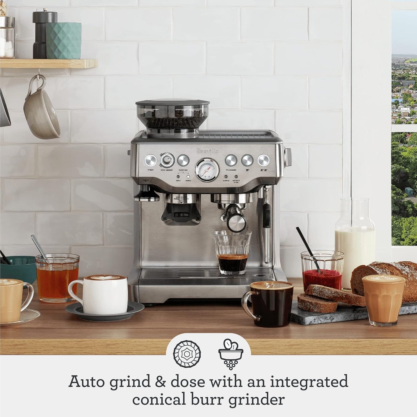 Breville Barista Express BES870XL – Stainless Steel