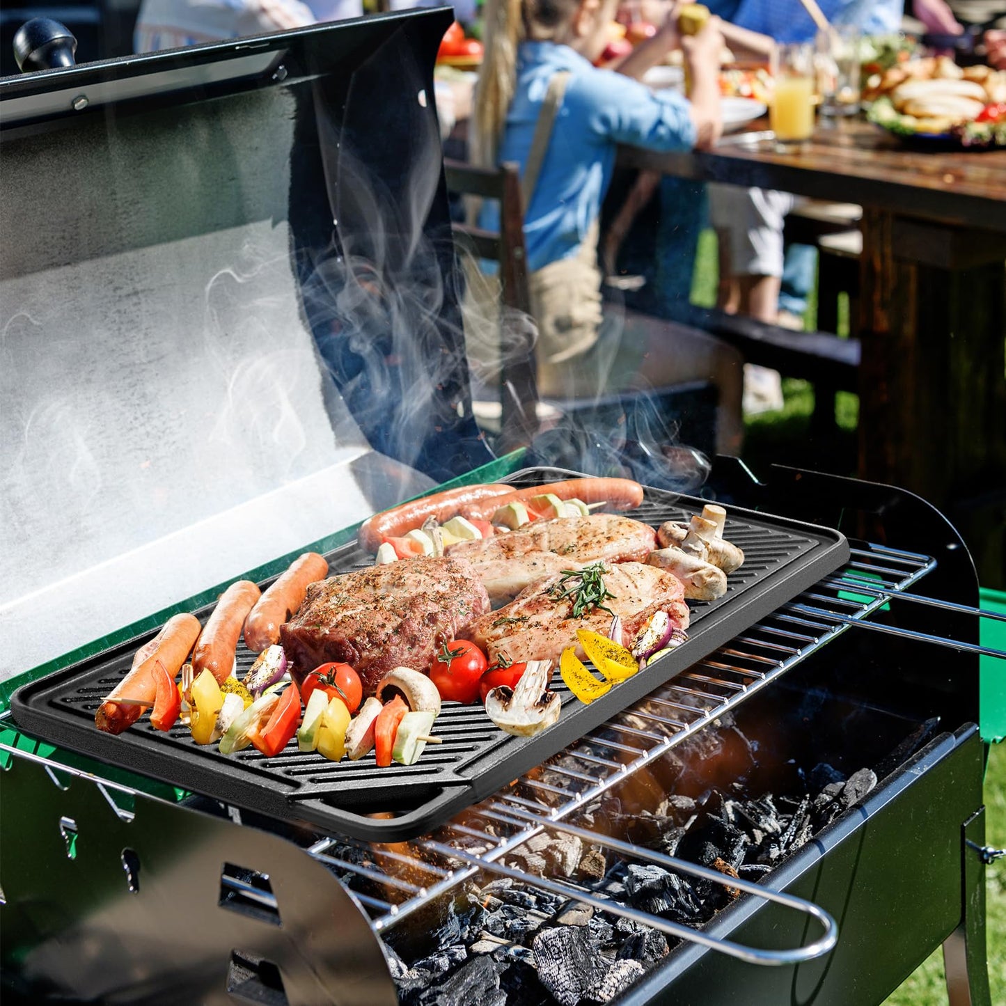 GGC 16.5" Reversible Cast Iron Griddle