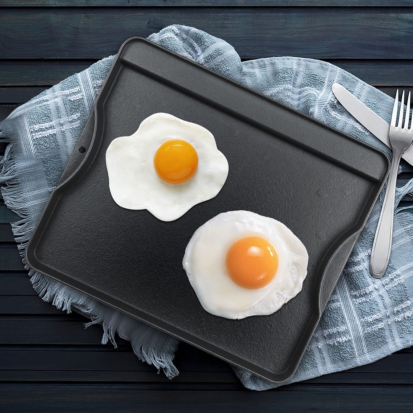 Cast Iron Nanoceramic Grill Griddle