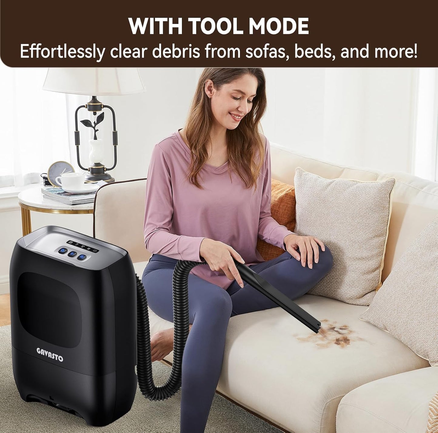 Pro Touchless Auto Vacuum – Gun Gray