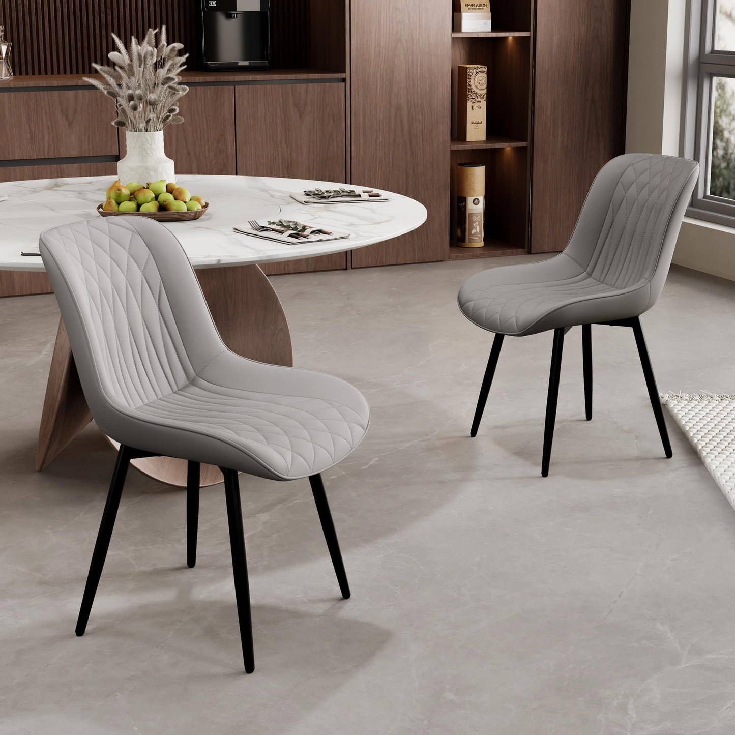 2 Mid-Century Dining Chairs