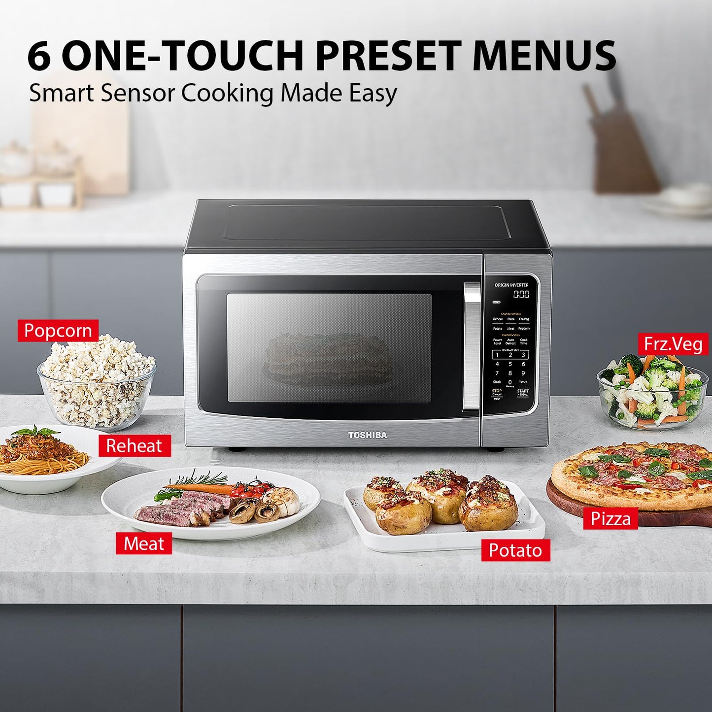 Toshiba 2.2 Cu.ft Microwave Oven