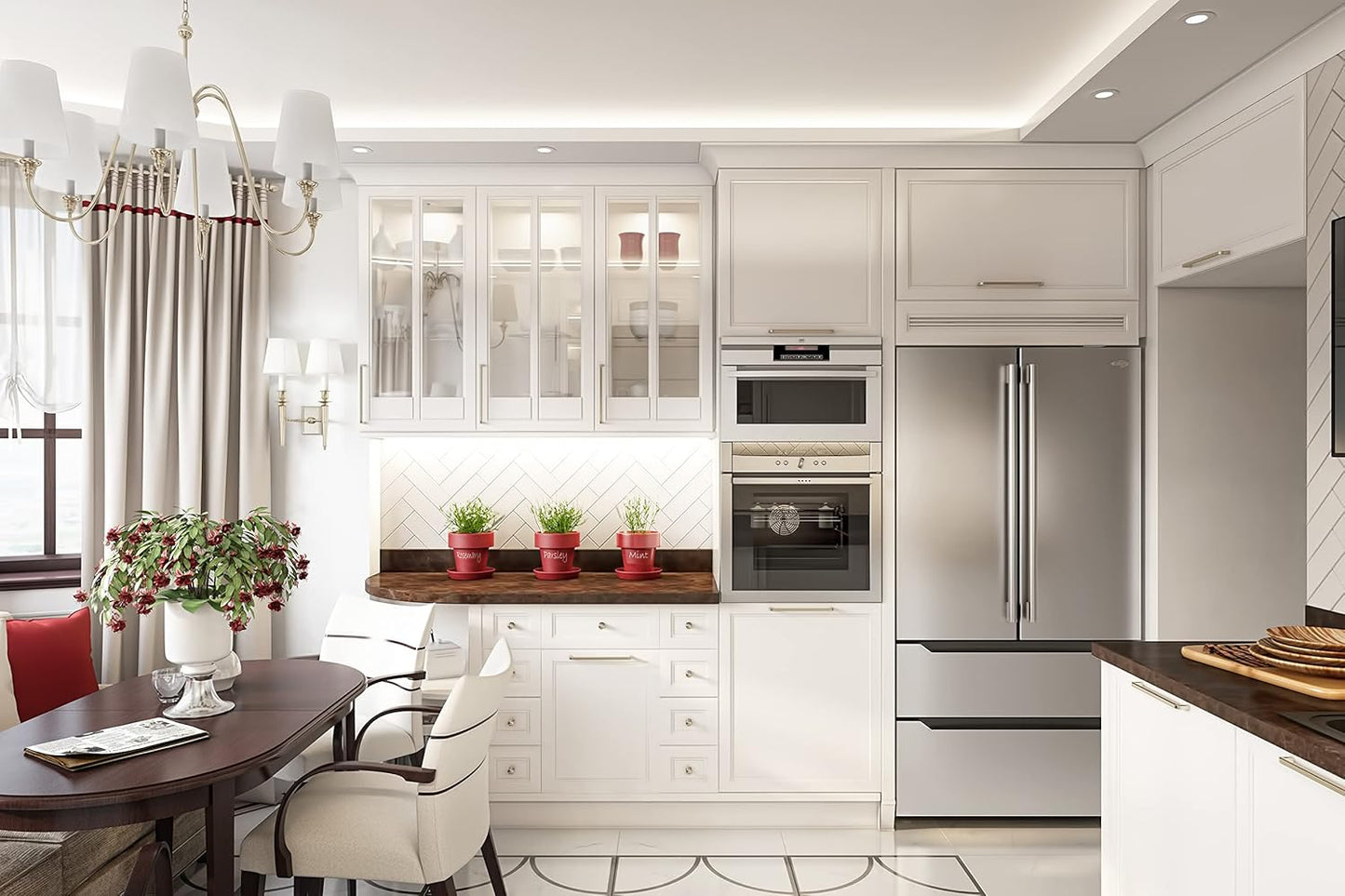 KoolMore 22.5 cu.ft Silver Fridge