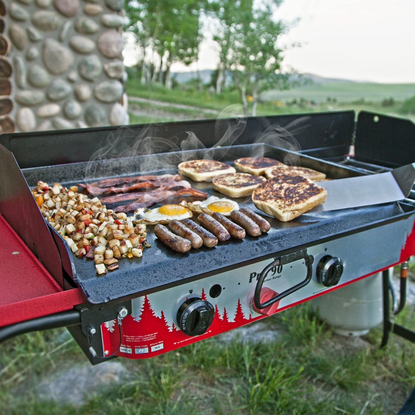Cast Iron Nanoceramic Grill Griddle