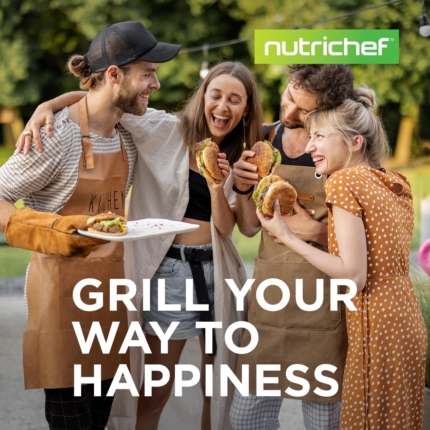 NutriChef 18" Cast Iron Griddle