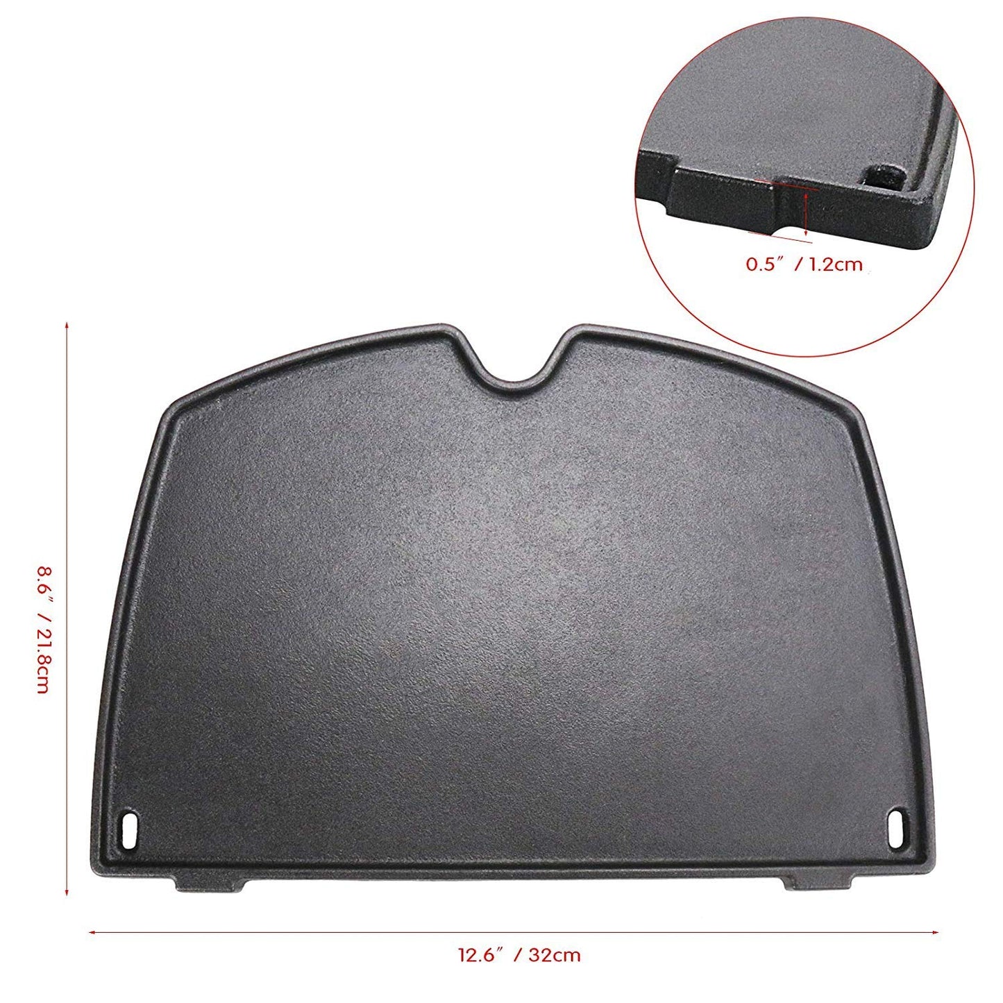 Cast Iron Nanoceramic Grill Griddle