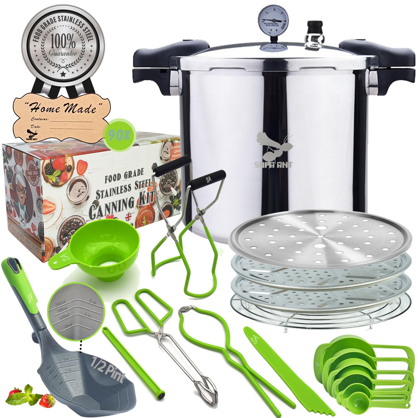 Supa Ant 23 Qt Pressure Canner